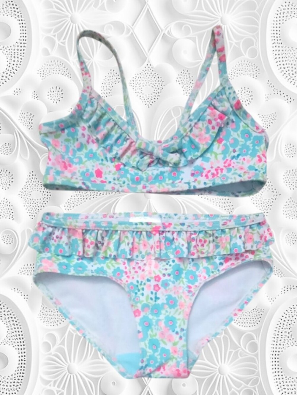 H&M Baby Girl's Two-piece Floral Bikini Swimsuit